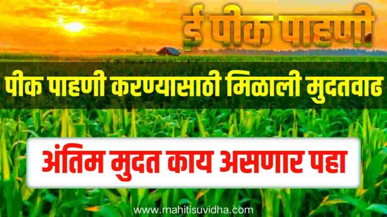 E pik pahani last date