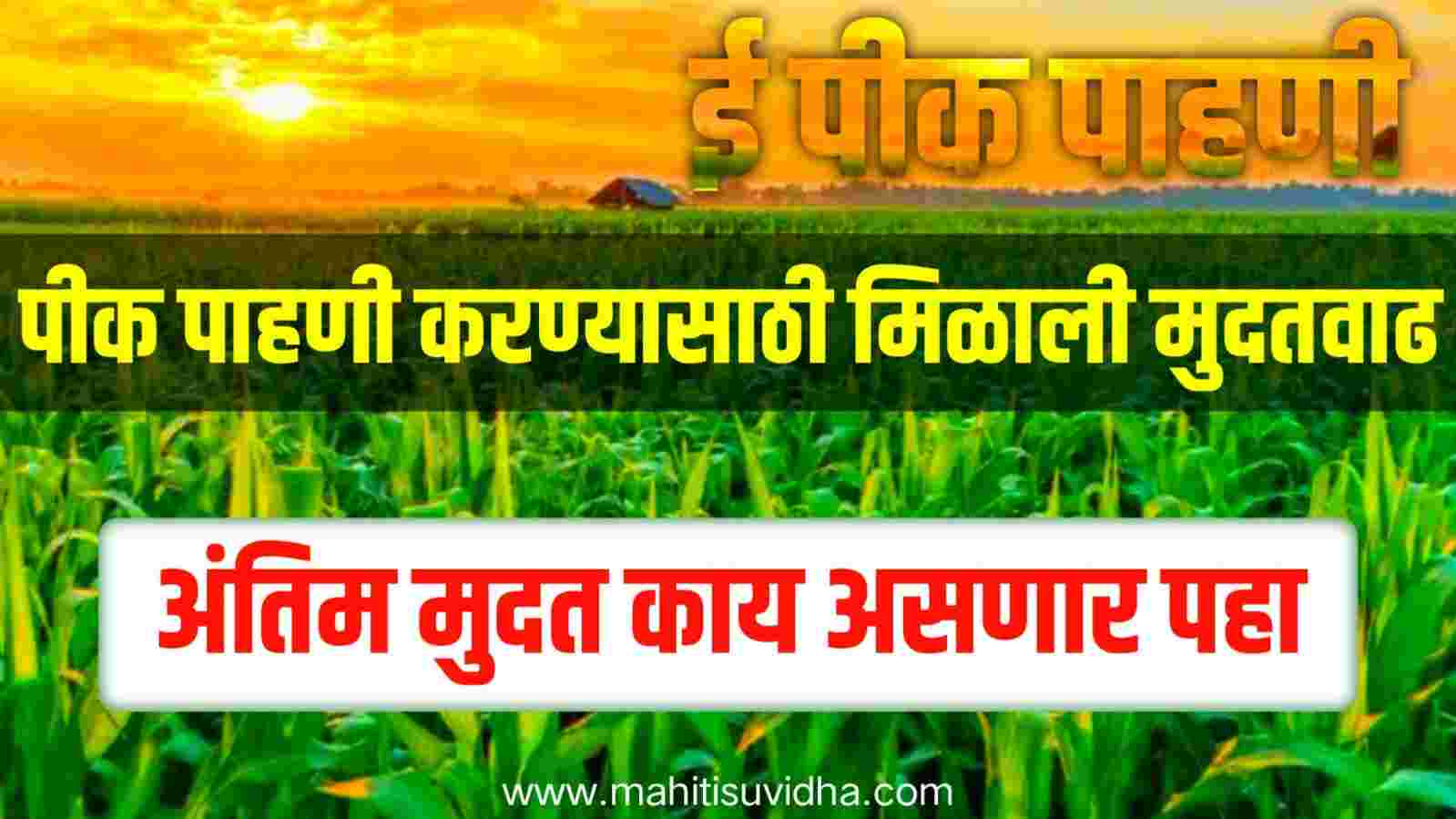 E pik pahani last date