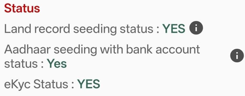 pm kisan status